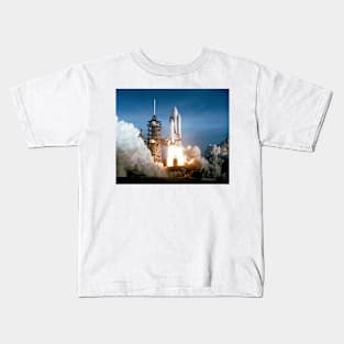 First Space Shuttle launch, 1981 (S520/0494) Kids T-Shirt